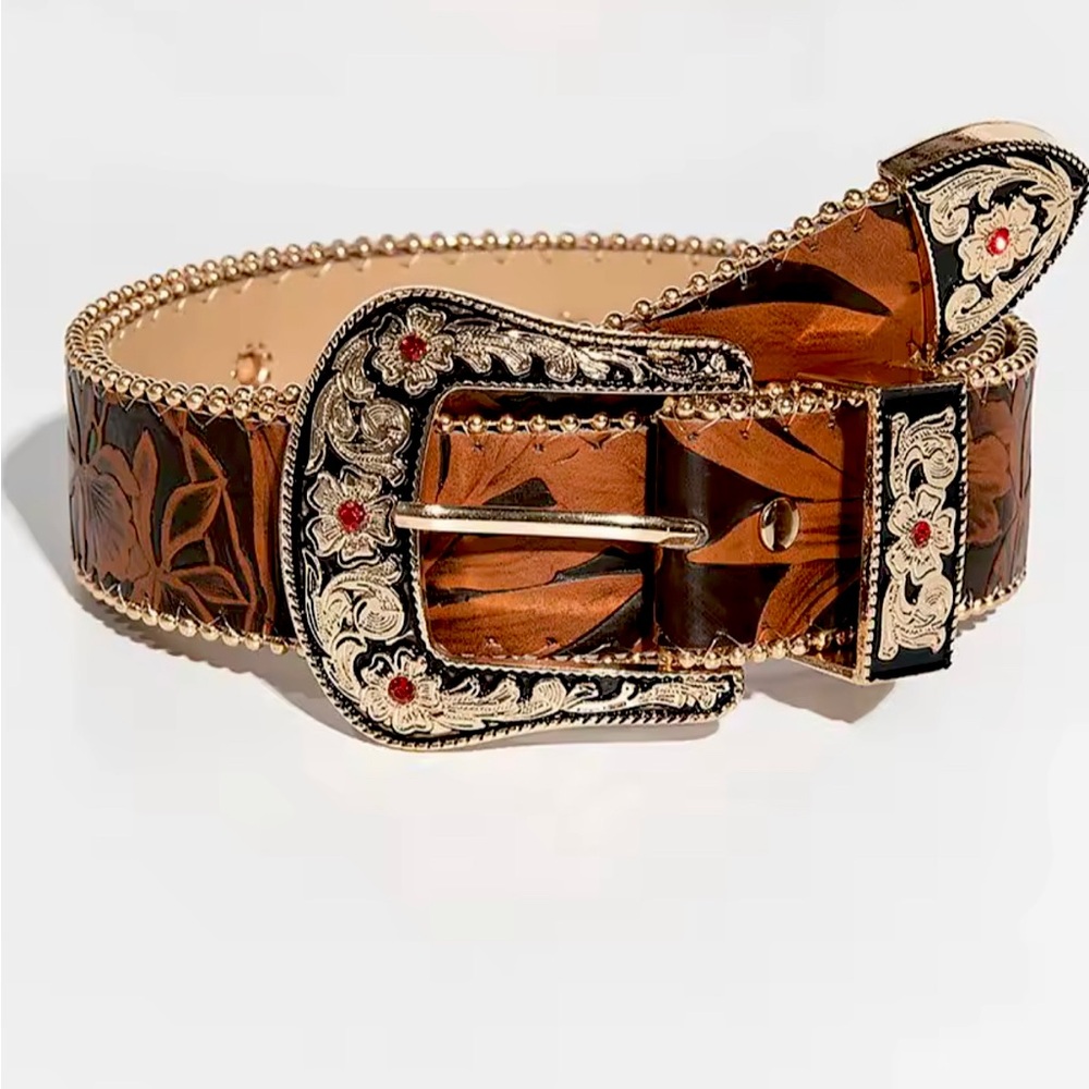 New cowgirl belt light brown style #203